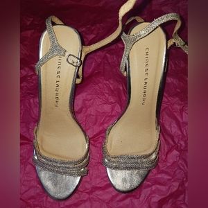 Chinese Laundry silver heels